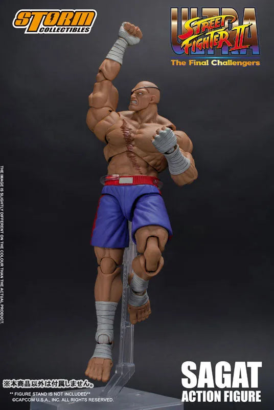 Ultra Street Fighter II: The Final Challengers - Sagat - 1/12 (Storm Collectibles)ㅤ – Storm Collectibles – ActionFigure Brasil
