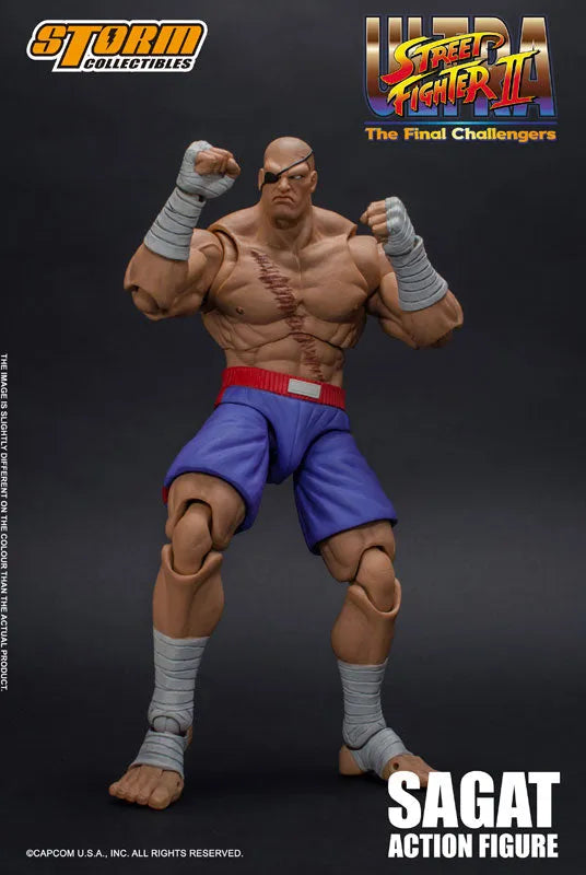 Ultra Street Fighter II: The Final Challengers - Sagat - 1/12 (Storm Collectibles)ㅤ – Storm Collectibles – ActionFigure Brasil