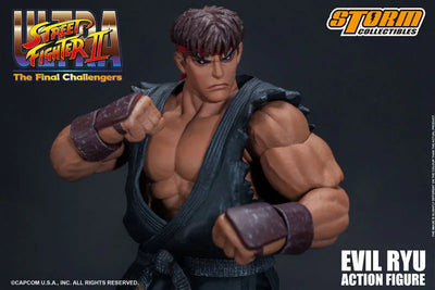 Ultra Street Fighter II: The Final Challengers - Satsui no Hadou ni Mezameta Ryuu - 1/12 (Storm Collectibles)ㅤ – Storm Collectibles As Manufacturer – ActionFigureBrasil — ambientada