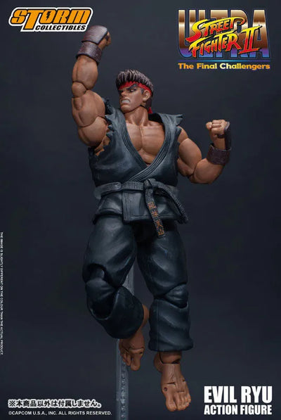 Ultra Street Fighter II: The Final Challengers - Satsui no Hadou ni Mezameta Ryuu - 1/12 (Storm Collectibles)ㅤ – Storm Collectibles As Manufacturer – ActionFigureBrasil — com base expositora