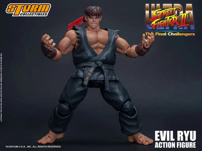 Ultra Street Fighter II: The Final Challengers - Satsui no Hadou ni Mezameta Ryuu - 1/12 (Storm Collectibles)ㅤ – Storm Collectibles As Manufacturer – ActionFigureBrasil — iluminação de estúdio