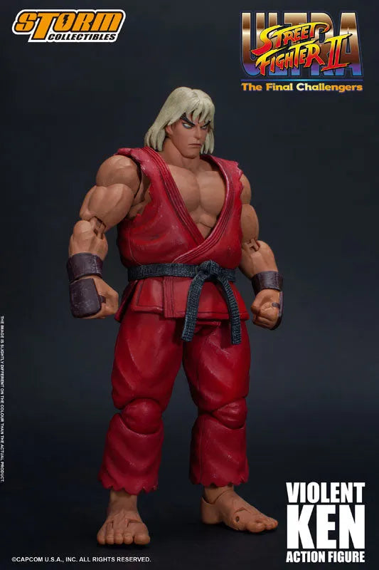 Ultra Street Fighter II: The Final Challengers - Sennousareta Ken - 1/12 (Storm Collectibles)ㅤ – Storm Collectibles – ActionFigureBrasil