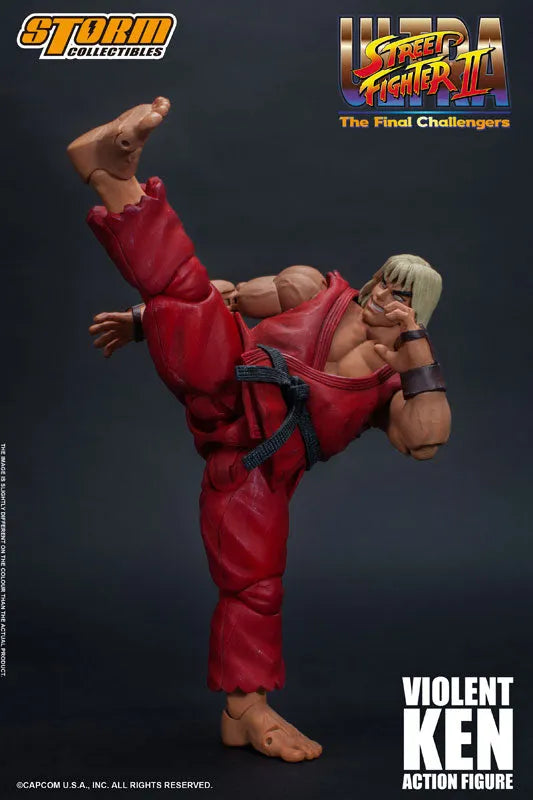 Ultra Street Fighter II: The Final Challengers - Sennousareta Ken - 1/12 (Storm Collectibles)ㅤ – Storm Collectibles – ActionFigureBrasil