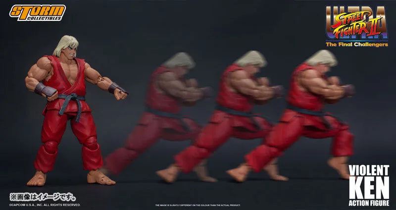 Ultra Street Fighter II: The Final Challengers - Sennousareta Ken - 1/12 (Storm Collectibles)ㅤ – Storm Collectibles – ActionFigureBrasil
