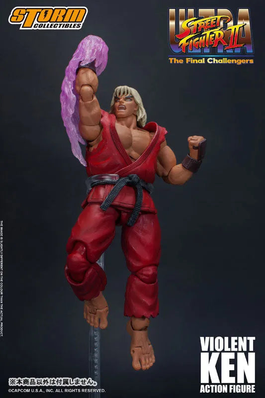 Ultra Street Fighter II: The Final Challengers - Sennousareta Ken - 1/12 (Storm Collectibles)ㅤ – Storm Collectibles – ActionFigureBrasil