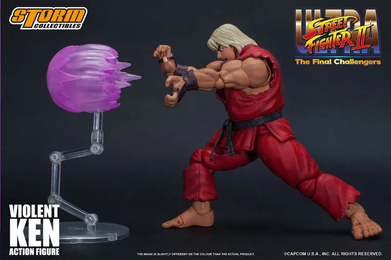 Ultra Street Fighter II: The Final Challengers - Sennousareta Ken - 1/12 (Storm Collectibles)ㅤ – Storm Collectibles – ActionFigureBrasil