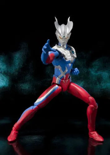 Ultra Zero Fight - Ultraman Saga - Ultraman Zero - Ultra-Act - Renewal Ver. (Bandai)ㅤ – Bandai – ActionFigureBrasil — iluminação de estúdio