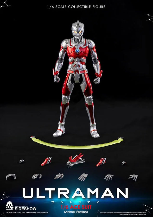 Ultraman Ace Suit (Anime Version) – Threezero – ActionFigure Brasil