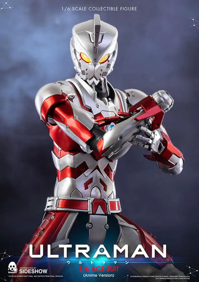 Ultraman Ace Suit (Anime Version) – Threezero – ActionFigure Brasil — ambientada