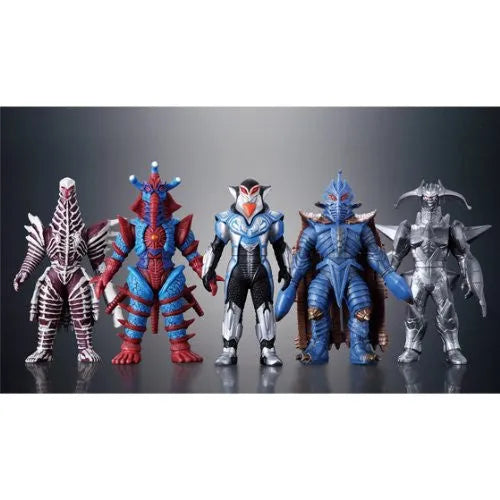 Ultraman Retsuden: Ultra Zero Fight - Darkness Five Set - Premium Bandai Limitedㅤ – Bandai – ActionFigureBrasil
