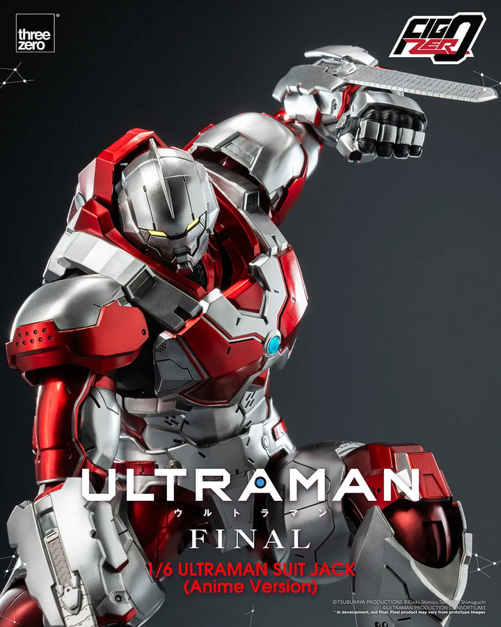 Ultraman Suit Jack (Anime Version) – Threezero – ActionFigure Brasil