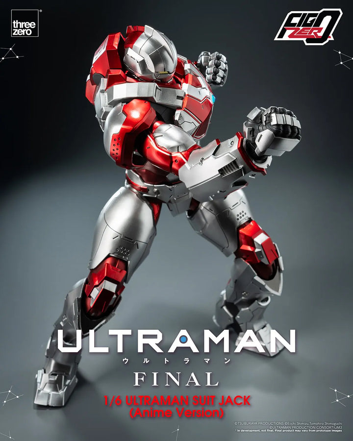 Ultraman Suit Jack (Anime Version) – Threezero – ActionFigure Brasil