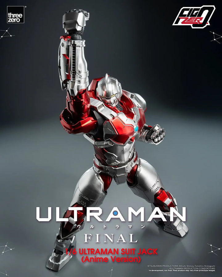 Ultraman Suit Jack (Anime Version) – Threezero – ActionFigure Brasil