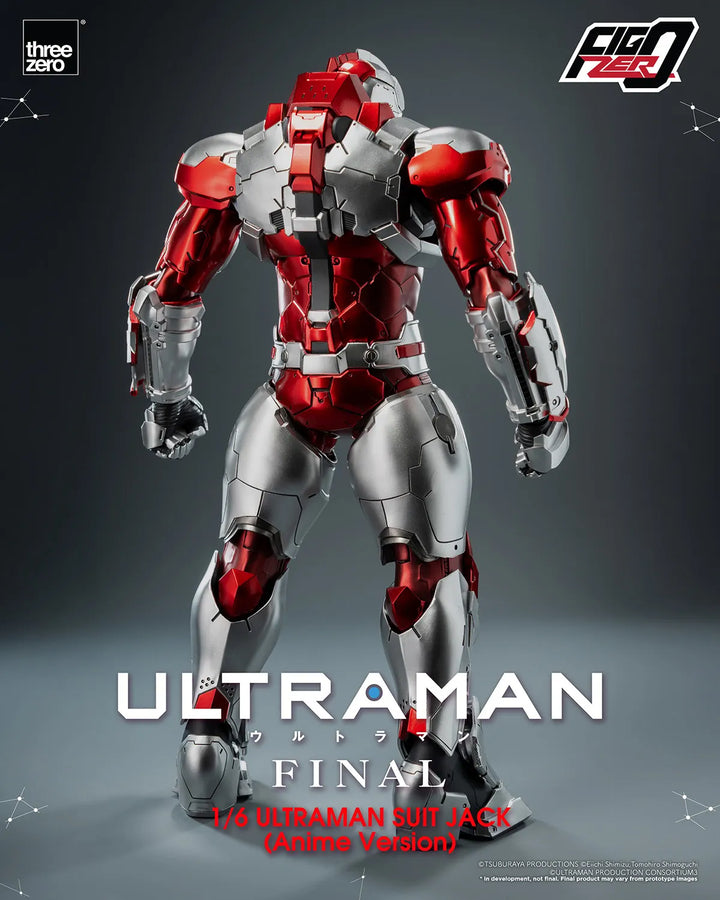 Ultraman Suit Jack (Anime Version) – Threezero – ActionFigure Brasil