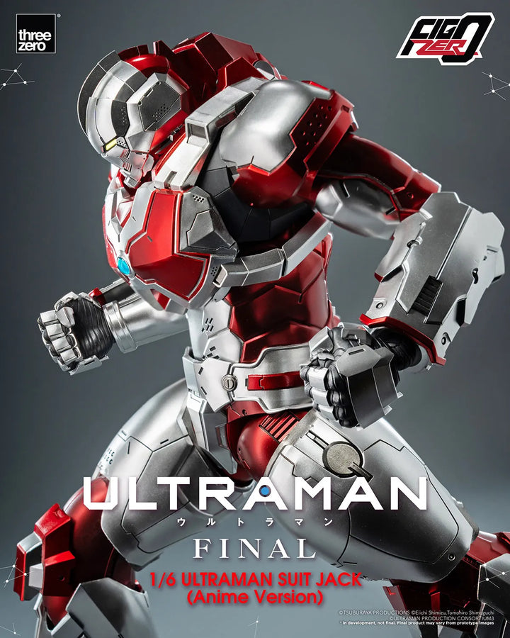 Ultraman Suit Jack (Anime Version) – Threezero – ActionFigure Brasil
