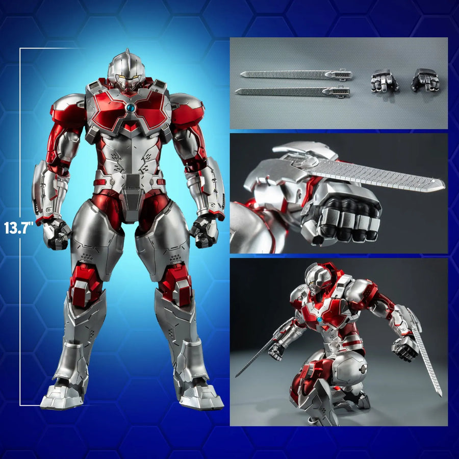 Ultraman Suit Jack (Anime Version) – Threezero – ActionFigure Brasil