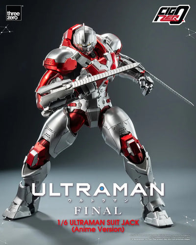 Ultraman Suit Jack (Anime Version) – Threezero – ActionFigure Brasil — embalagem