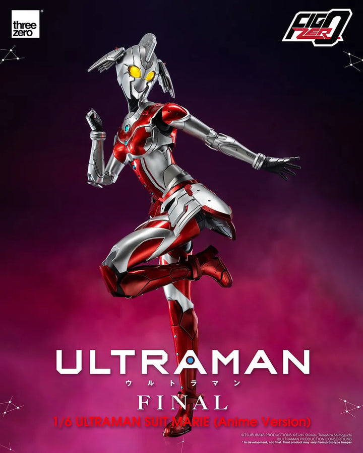 Ultraman Suit Marie (Anime Version) – Threezero – ActionFigure Brasil