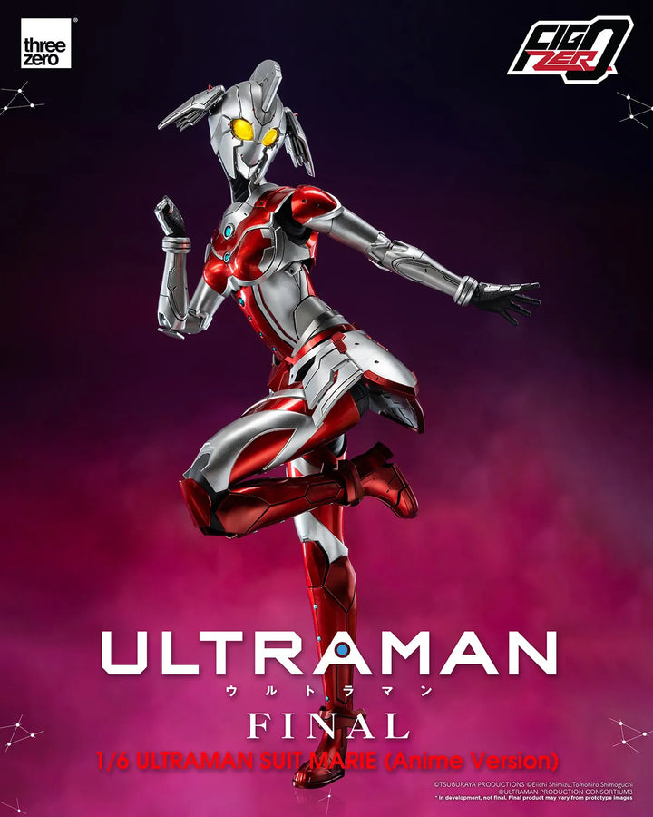 Ultraman Suit Marie (Anime Version) – Threezero – ActionFigure Brasil