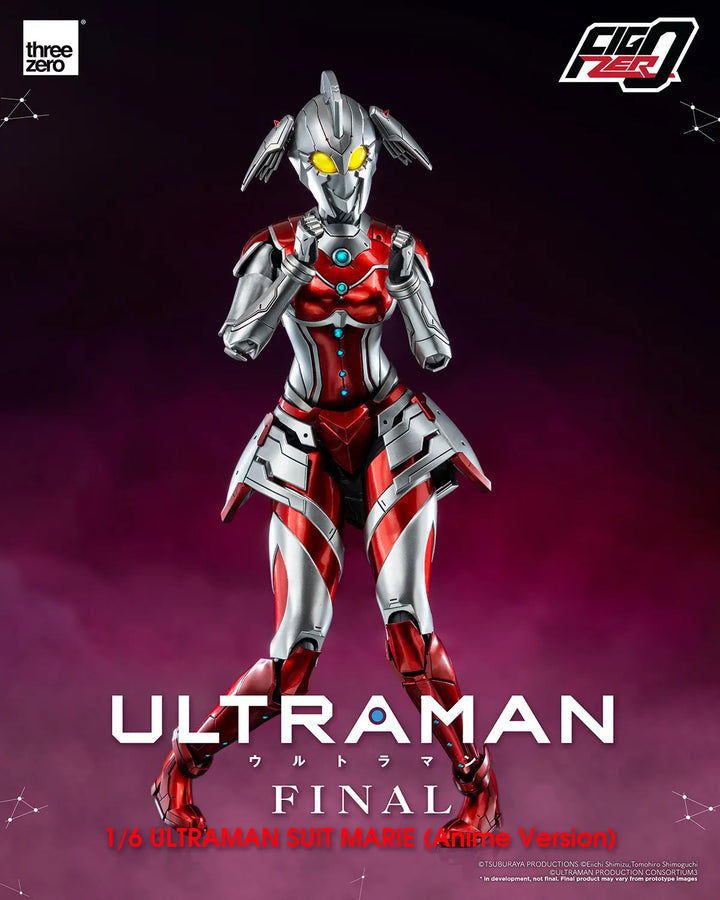 Ultraman Suit Marie (Anime Version) – Threezero – ActionFigure Brasil