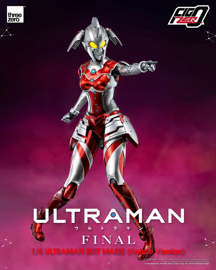 Ultraman Suit Marie (Anime Version) – Threezero – ActionFigure Brasil