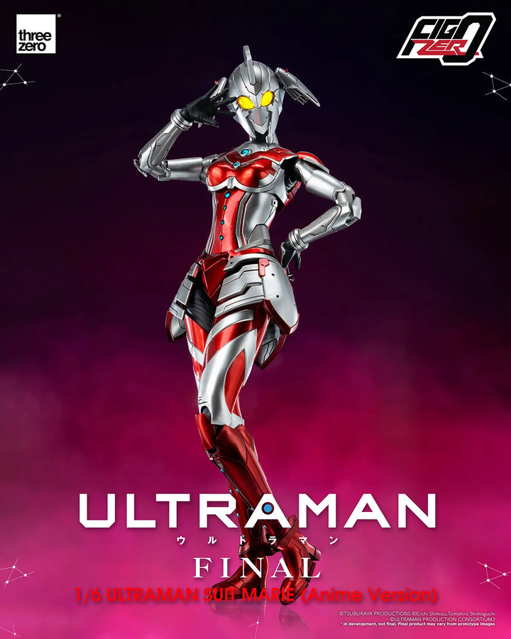 Ultraman Suit Marie (Anime Version) – Threezero – ActionFigure Brasil