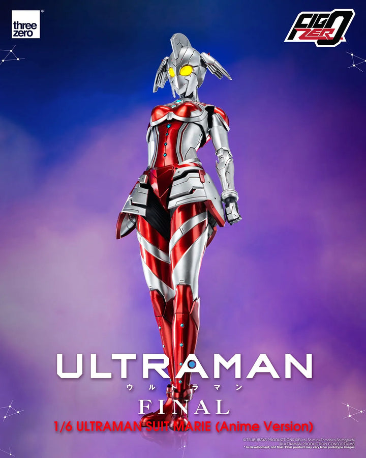 Ultraman Suit Marie (Anime Version) – Threezero – ActionFigure Brasil