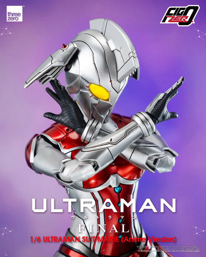 Ultraman Suit Marie (Anime Version) – Threezero – ActionFigure Brasil