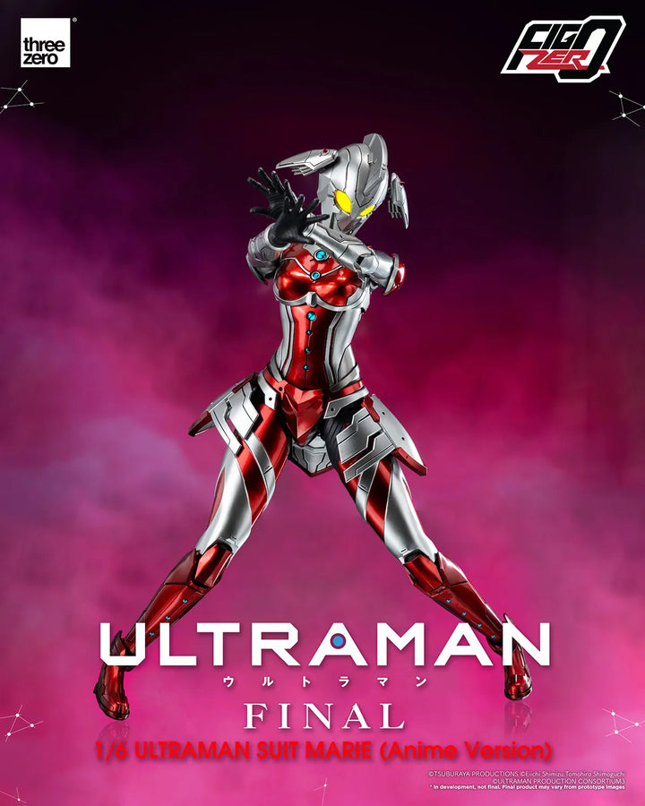 Ultraman Suit Marie (Anime Version) – Threezero – ActionFigure Brasil