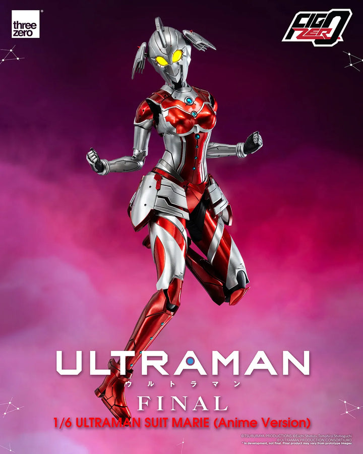 Ultraman Suit Marie (Anime Version) – Threezero – ActionFigure Brasil