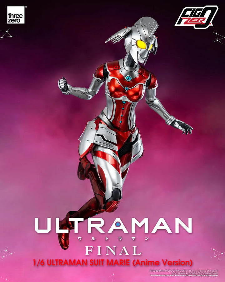 Ultraman Suit Marie (Anime Version) – Threezero – ActionFigure Brasil