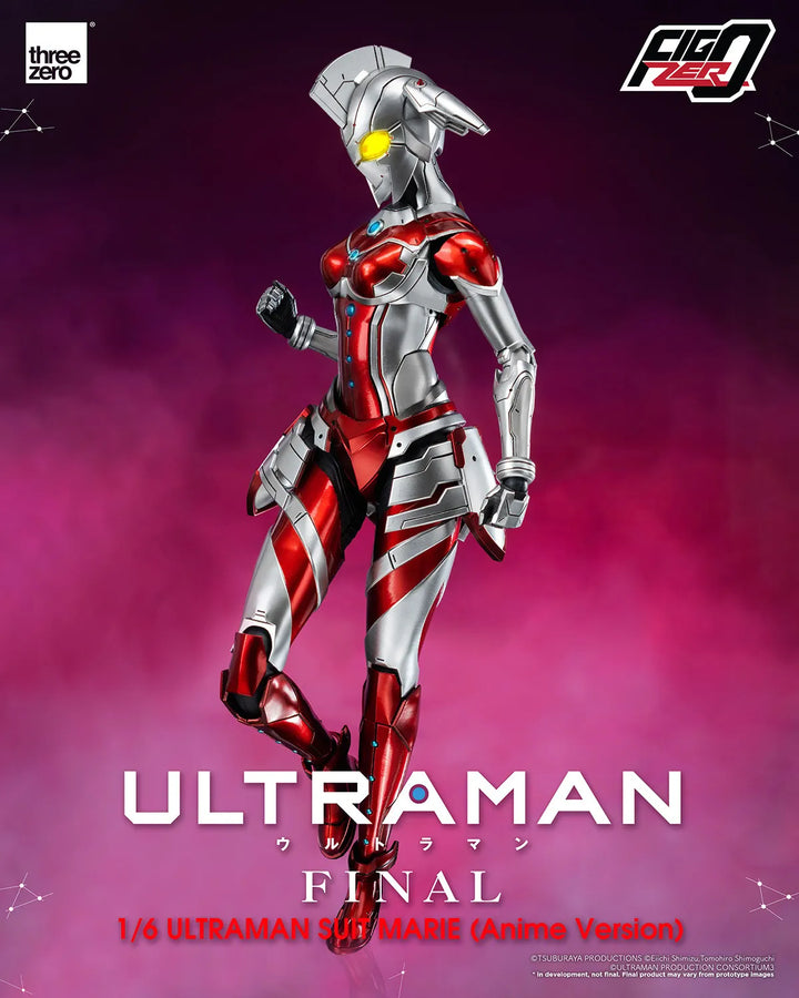Ultraman Suit Marie (Anime Version) – Threezero – ActionFigure Brasil