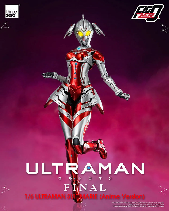 Ultraman Suit Marie (Anime Version) – Threezero – ActionFigure Brasil