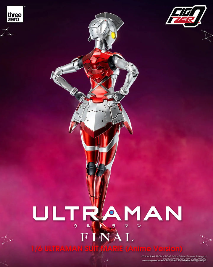 Ultraman Suit Marie (Anime Version) – Threezero – ActionFigure Brasil