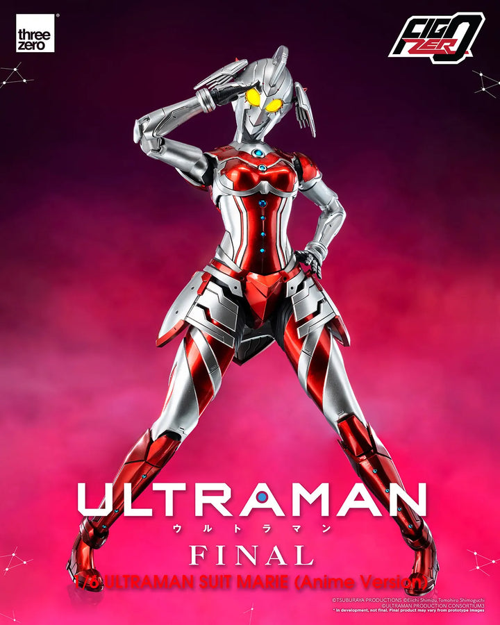 Ultraman Suit Marie (Anime Version) – Threezero – ActionFigure Brasil