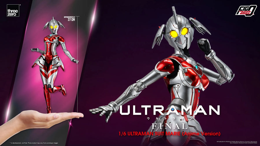 Ultraman Suit Marie (Anime Version) – Threezero – ActionFigure Brasil