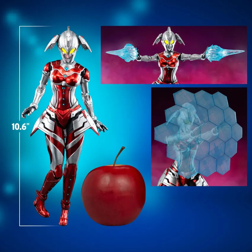 Ultraman Suit Marie (Anime Version) – Threezero – ActionFigure Brasil