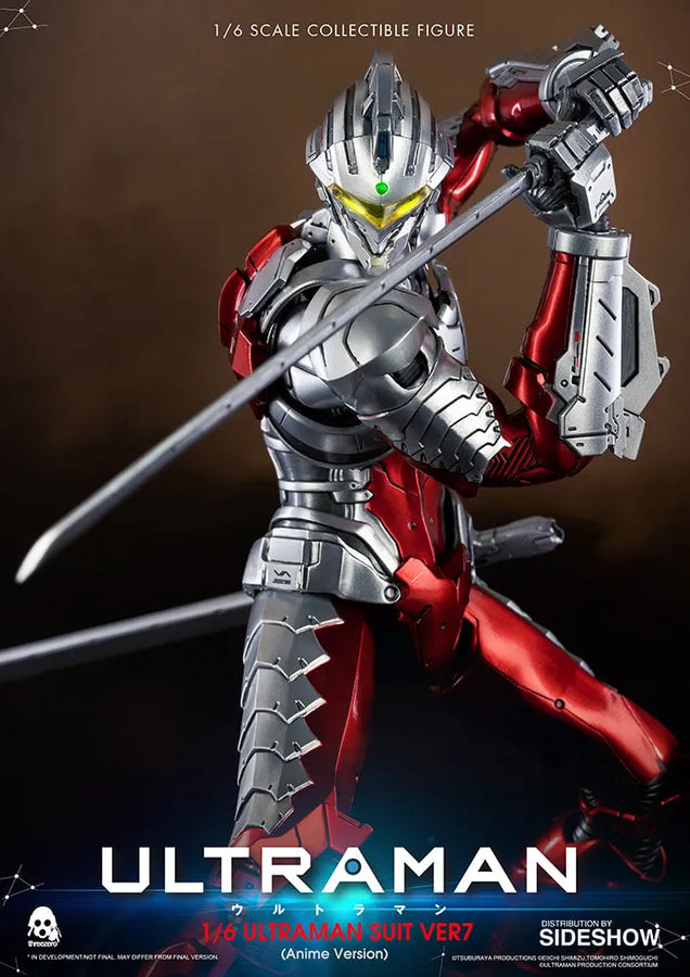 Ultraman Suit Ver7 (Anime Version) – Threezero – ActionFigure Brasil