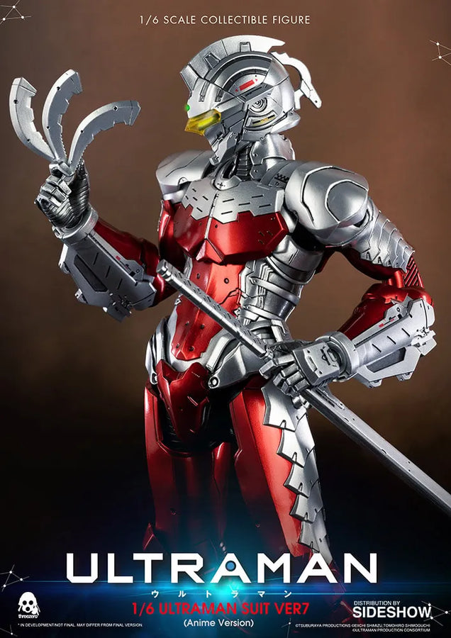 Ultraman Suit Ver7 (Anime Version) – Threezero – ActionFigure Brasil