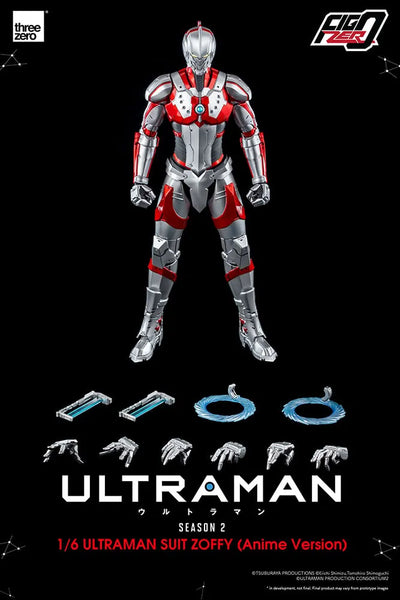 Ultraman Suit Zoffy (Anime Version) – Threezero – ActionFigure Brasil