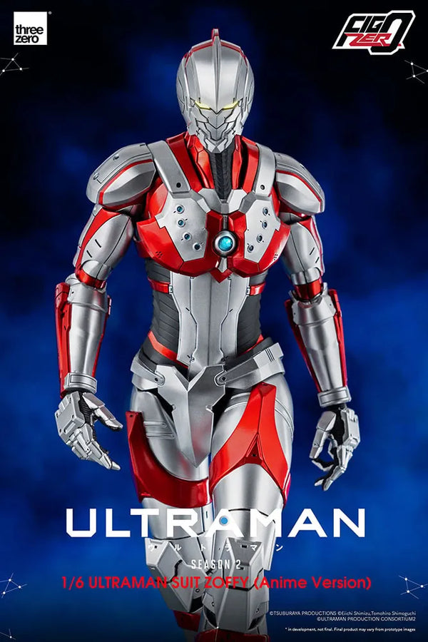 Ultraman Suit Zoffy (Anime Version) – Threezero – ActionFigure Brasil