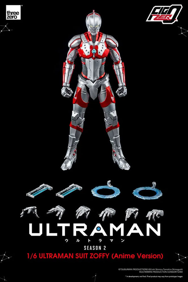Ultraman Suit Zoffy (Anime Version) – Threezero – ActionFigure Brasil