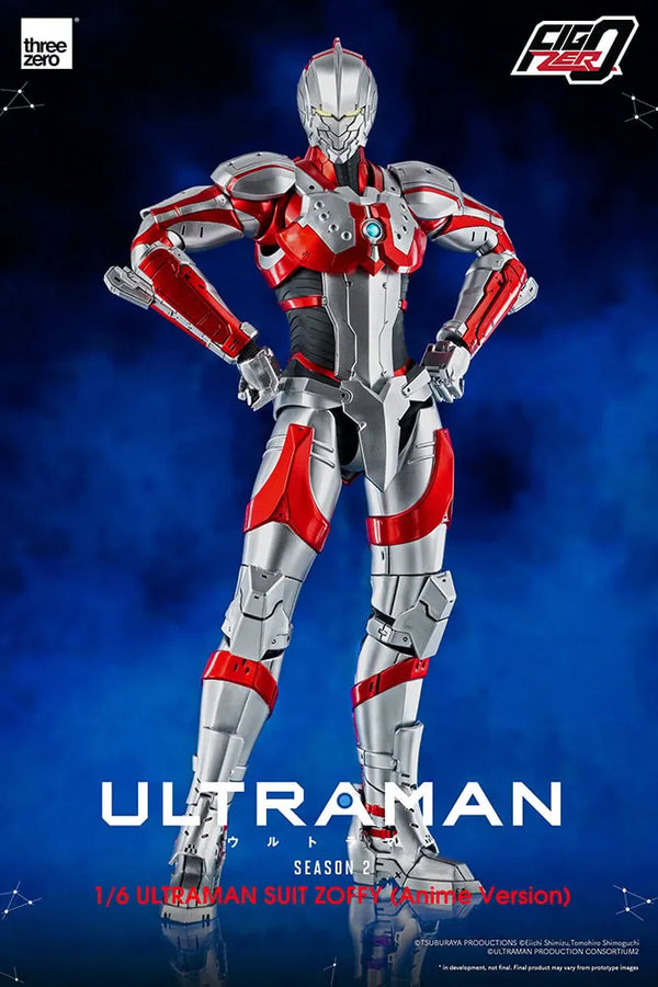 Ultraman Suit Zoffy (Anime Version) – Threezero – ActionFigure Brasil