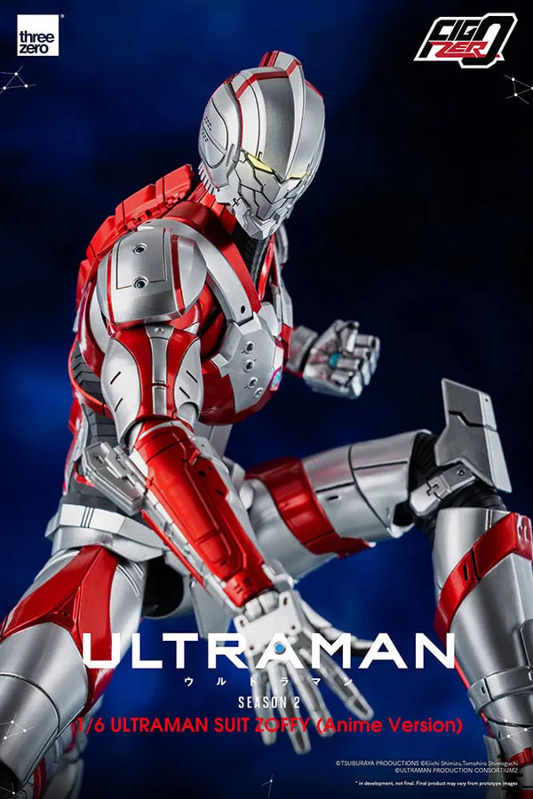 Ultraman Suit Zoffy (Anime Version) – Threezero – ActionFigure Brasil