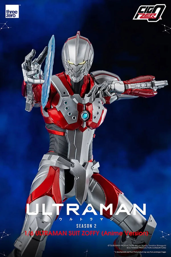 Ultraman Suit Zoffy (Anime Version) – Threezero – ActionFigure Brasil