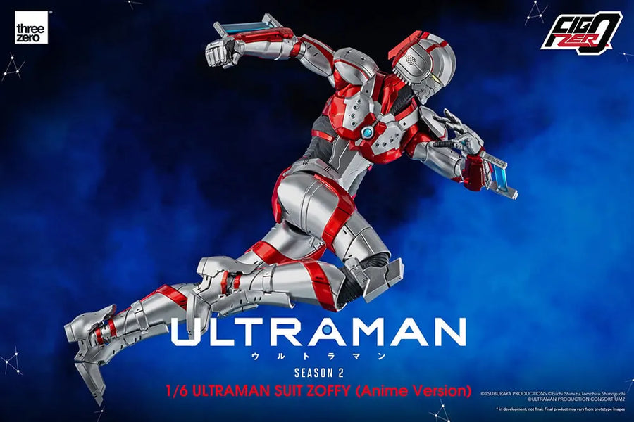 Ultraman Suit Zoffy (Anime Version) – Threezero – ActionFigure Brasil