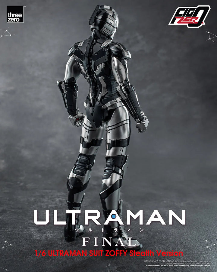 Ultraman Suit Zoffy (Stealth Version) – Threezero – ActionFigure Brasil