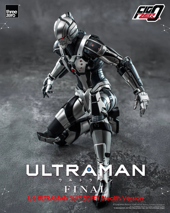 Ultraman Suit Zoffy (Stealth Version) – Threezero – ActionFigure Brasil