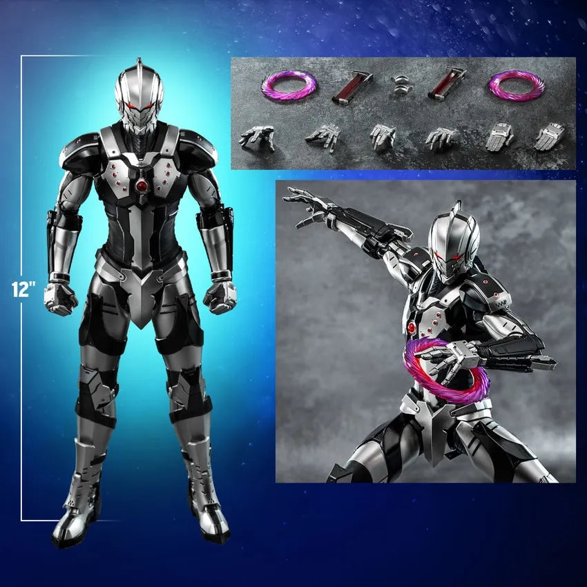 Ultraman Suit Zoffy (Stealth Version) – Threezero – ActionFigure Brasil