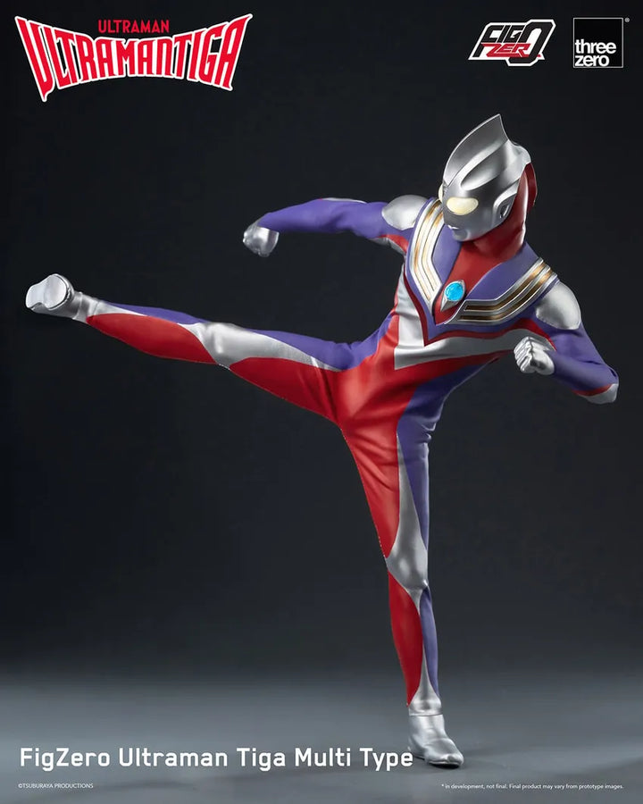 Ultraman Tiga Multi Type – Threezero – ActionFigure Brasil